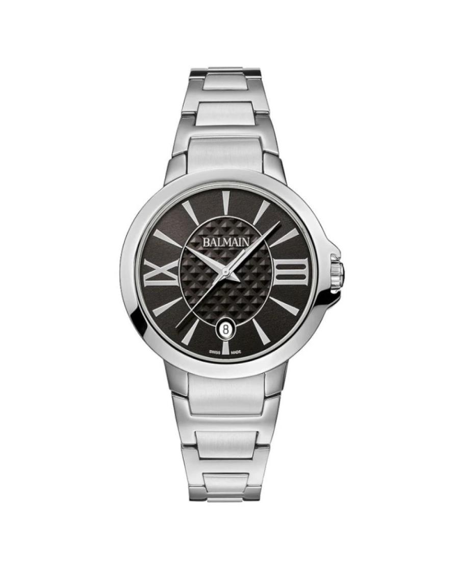 Kobiety klasyczny Szwajcar kwarcowy analogowe Zegarek BALMAIN B4571.33.62 Czarny Wybierz 34mm