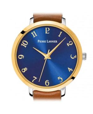 Women Klassisch Quartz Analog Watch PIERRE LANNIER 046H764 Blau Dial 30mm image 4