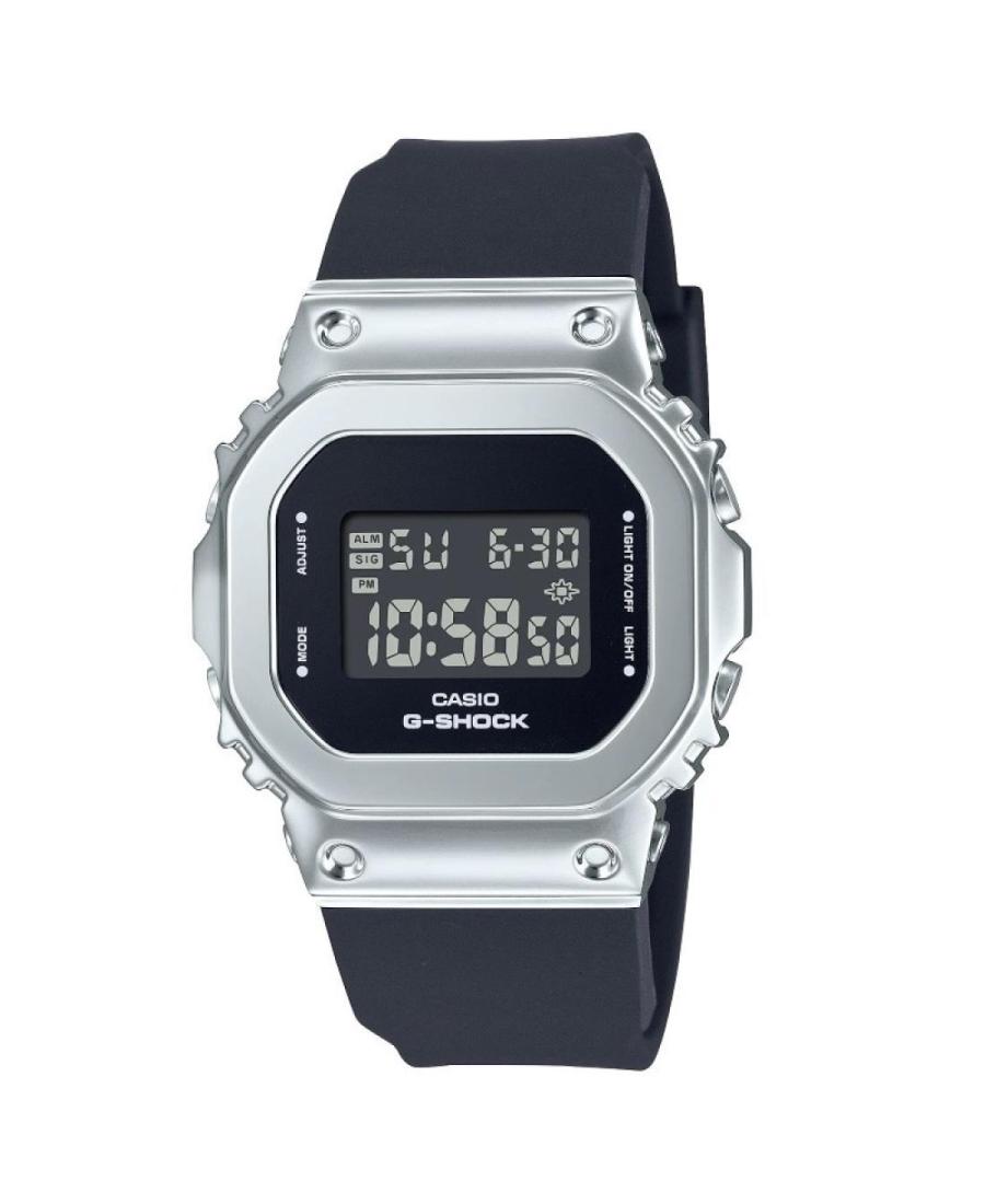 Women Sports Functional Diver Japan Quartz Digital Watch Alarm CASIO GM-S5600U-1ER G-Shock Schwarz Dial 38mm