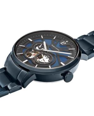 Men Sports Fashion Klassisch Automatic Analog Watch Skeleton PIERRE LANNIER 333D469 Blau Dial 42mm image 2