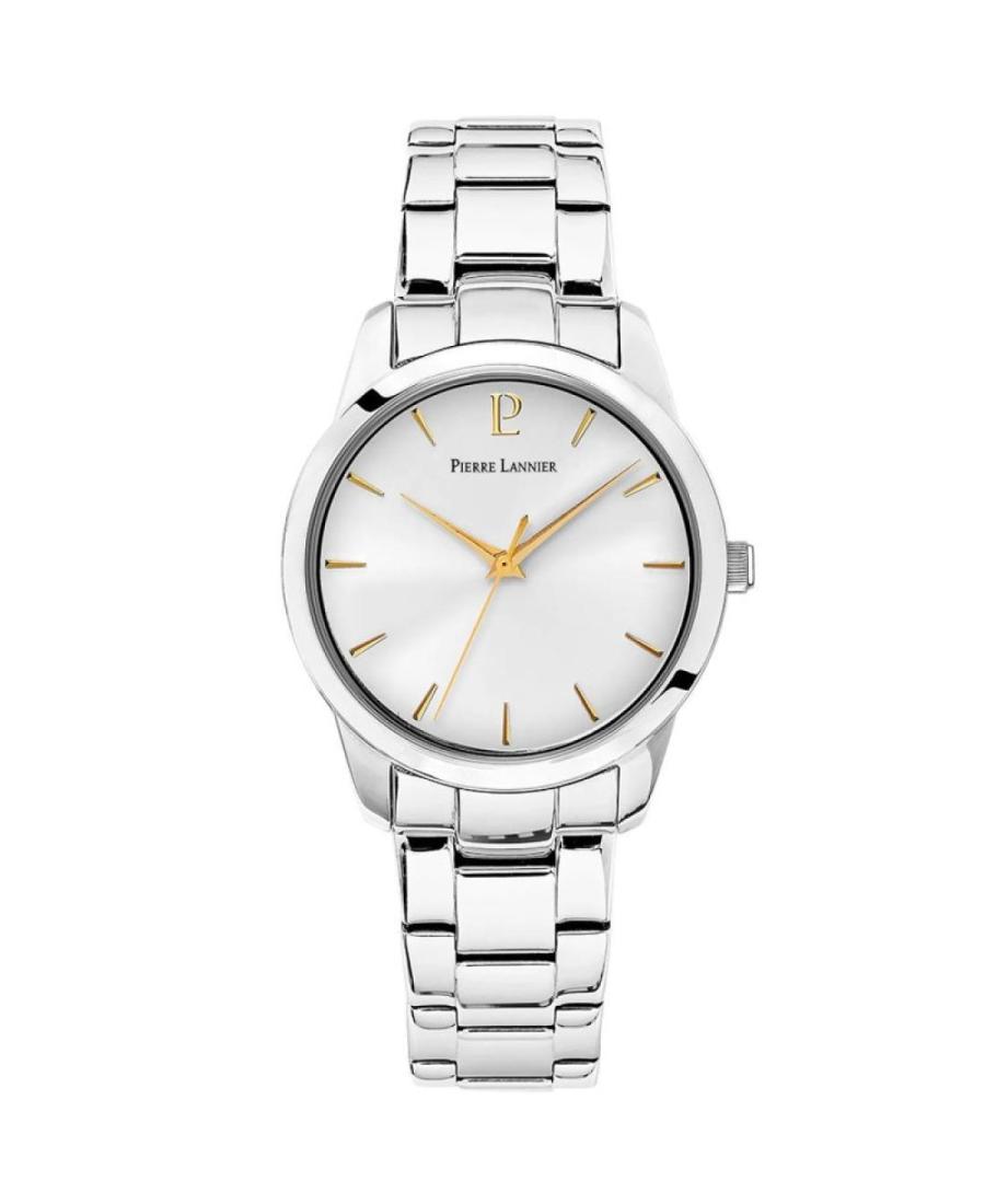Women Klassisch Quartz Analog Watch PIERRE LANNIER 066M601 Silver Dial 36mm