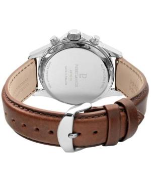 Men Fashion Classic Quartz Analog Watch Chronograph PIERRE LANNIER 227G164 Black Dial 44mm image 2
