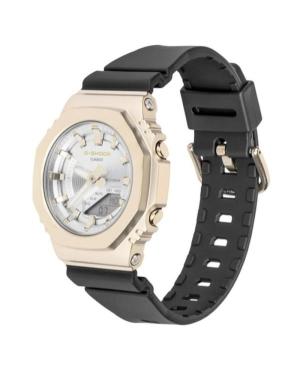 Women Functional Sports Diver Japan Quartz Analog Watch Timer CASIO GM-S2100BC-1AER G-Shock Silver Dial 40.4mm image 4