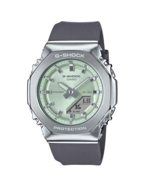 Kobiety sportowy Funkcjonalny Diver Japonia kwarcowy analogowe Zegarek Timer CASIO GM-S2110-3AER G-Shock Zielony Wybierz 40.5mm