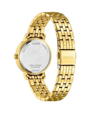 Women Klassisch Japan Quartz Analog Watch CITIZEN EL3102-50D Mother of Pearl Dial image 2