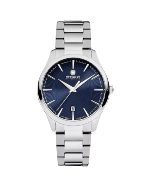 Men Klasické Quartz Watch HANOWA HAWUH0001703 Modrá Dial 40mm