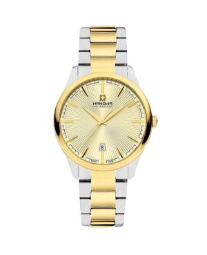 Mężczyźni klasyczny kwarcowy Zegarek HANOWA HAWUH0001760 Złoty kolor Wybierz 40mm