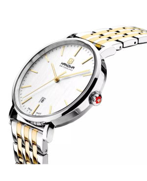 Men Klassisch Quartz Watch HANOWA HAWGH0001460 Silver Dial 41mm image 5