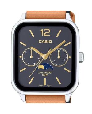 Men Klassisch Japan Quartz Analog Watch CASIO MTP-M305L-1AVER Schwarz Dial 34mm image 7