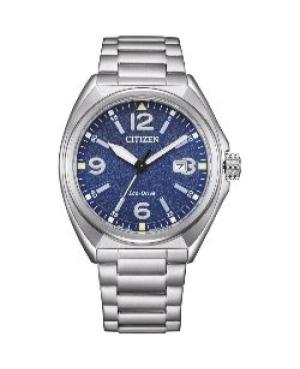 Men Klasické Japan Eco-Drive Analog Watch CITIZEN AW1571-76L Modrá Dial 40mm image 8