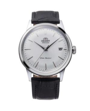 Men Klasické Japan Automatic Analog Watch ORIENT RA-AC0M03S30B Silver Dial 38.5mm