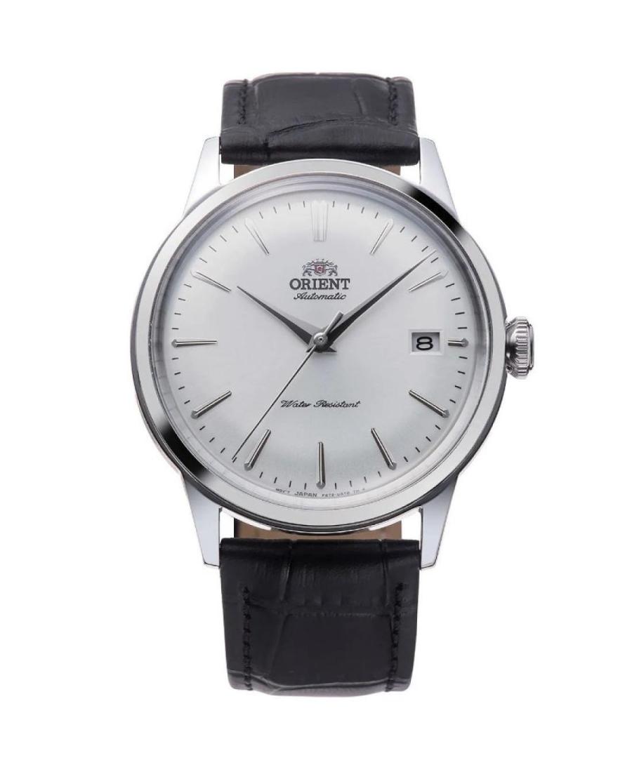 Vyriškas Klasikinis Japoniškas Kvarcinis - elektroninis, Solar Rodyklinis Watch ORIENT RA-AC0M03S30B Sidabras Dial 38.5mm