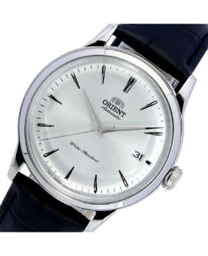 Men Klasické Japan Automatic Analog Watch ORIENT RA-AC0M03S30B Silver Dial 38.5mm image 7