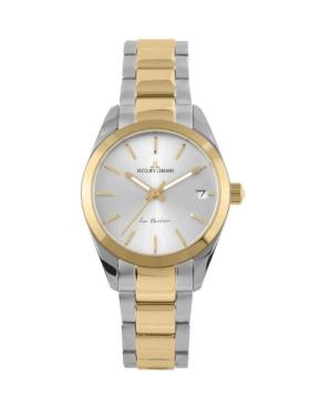 Kobiety Moda klasyczny kwarcowy analogowe Zegarek JACQUES LEMANS 1-2084F Srebrna Wybierz 30mm