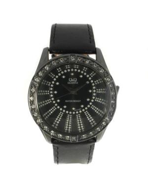 Women Klasické Japan Quartz Analog Watch Q&Q GT27J502Y Černá Dial 41mm