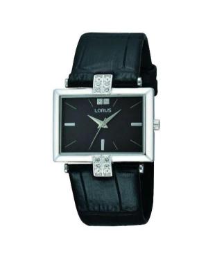 Women Fashion Klassisch Japan Quartz Analog Watch LORUS RG221JX-9 Schwarz Dial