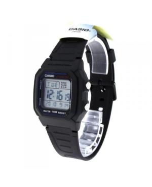 Men Sports Functional Japan Quartz Digital Watch Alarm CASIO W-800H-1AVES Silver color Dial 37mm image 6