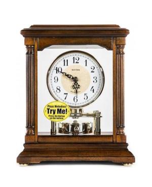 RHYTHM CRH176NR06 настольные кварцевые часы Wood Kоричневый Дерево Коричневий image 5