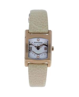 Women Klassisch Quartz Analog Watch RL1254 LR WH Weiß Dial 22mm