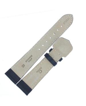 Watch Strap CONDOR Semi Padded Calf with bukle flap 270R.01.20.W Black Schwarz 20 mm image 3