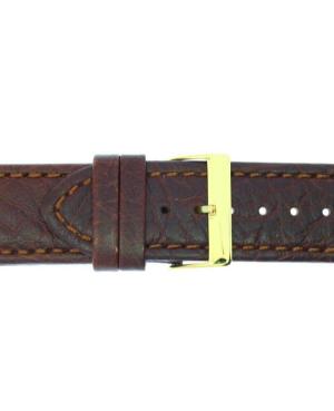 Watch Strap CONDOR Camel Grain Extra Long 609L.02.24.Y Brown 24 mm image 2
