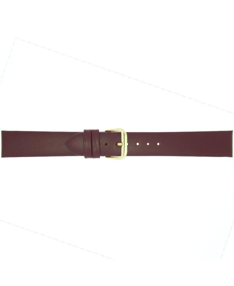 Watch Strap CONDOR Calf Leather 241R.04.16.Y Cherry 16 mm