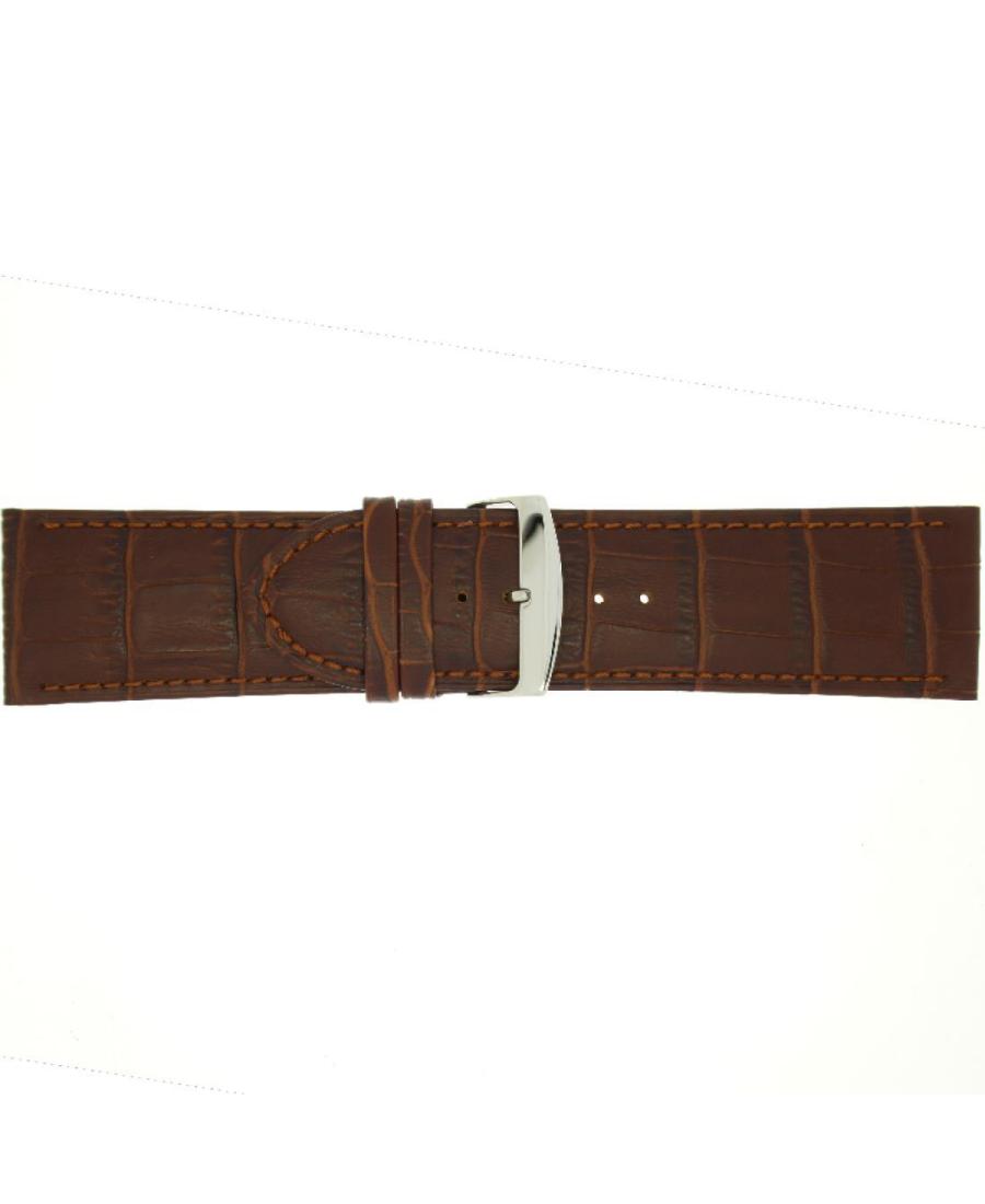 Ремешок для часов CONDOR Alligator Grain 305R.02.26.W Кожа Коричневый 26 мм