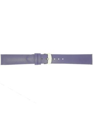 Watch Strap CONDOR Summer colours calf strap 335R.16.18.W Purple 18 mm