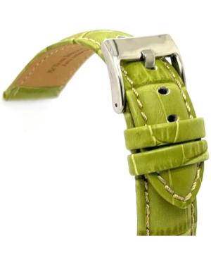 Watch Strap Diloy 378.24.11 Green Zelená 24 mm image 1