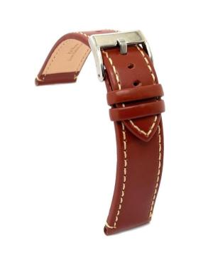 Watch Strap Diloy 373.24.8 Brown Braun 24 mm
