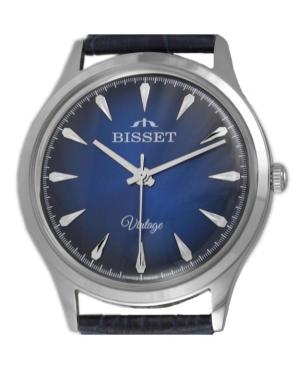 Men Klasické Swiss Quartz Analog Watch BISSET BSCE57SIDX05BX Modrá Dial 44mm image 2