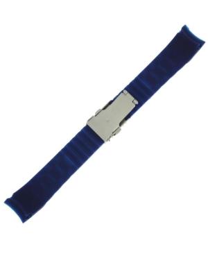 Watch Strap Diloy SBR23.20.5 Blue Silicone Blau 20 mm image 3