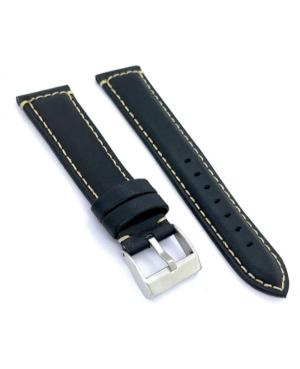 Watch Strap Diloy P354.01.22 Black Schwarz 22 mm image 3
