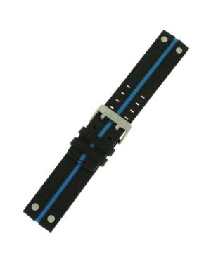 Watch Strap Vostok-Europe Expedition VE-EXS.01(BLUE).24.W Blue Mėlyna 24 mm image 4