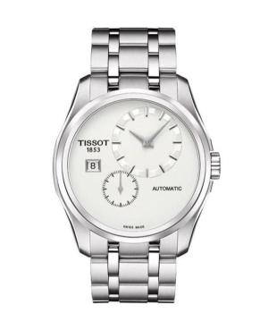 Mężczyźni klasyczny Luxury Szwajcar automatyczny analogowe Zegarek TISSOT T035.428.11.031.00 Biały Wybierz