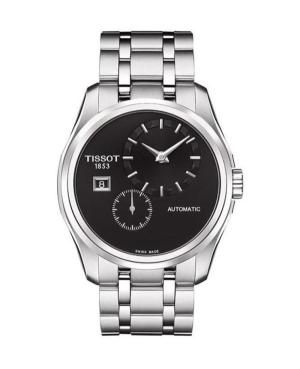 Men Klasické Luxury Swiss Automatic Analog Watch TISSOT T035.428.11.051.00 Černá Dial