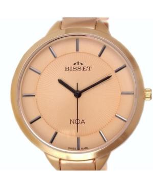 Kobiety Moda klasyczny Szwajcar kwarcowy Zegarek BISSET BSBE93RIRX03BX Różowy Wybierz 38mm image 1