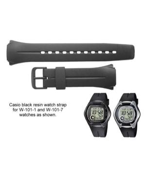 Watch Strap CASIO 10111935 Black 26 mm Juoda 18 mm
