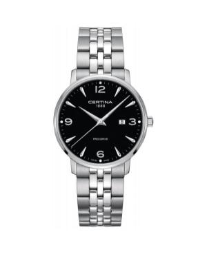Vyriškas Modernus (fashion) Swiss Kvarcinis Rodyklinis Watch CERTINA C035.410.11.057.00 Juodas Dial