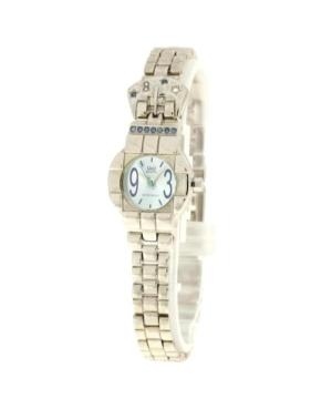 Женские Fashion Японские Кварцевые Аналоговый Часы Q&Q GB99-212 Синий Циферблат 20mm