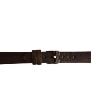Watch Strap CONDOR Vegan 401R.02.14.W Imitation leather Brown Odos pakaitalas Ruda 14 mm image 2