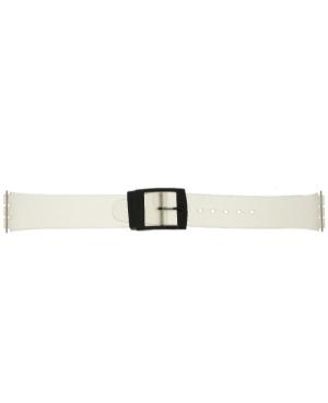 Watch Strap CONDOR P51.CLEAR.19.B Silicone 16 mm 19 mm