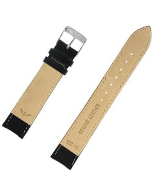 Watch Strap BISSET BS205.18 Black Juoda 18 mm image 2