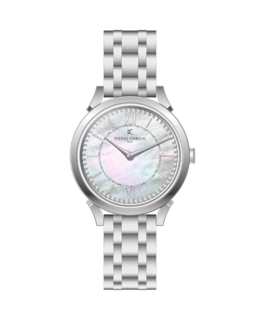 Women Klasické Quartz Analog Watch PIERRE CARDIN CPI.2564 Mother of Pearl Dial