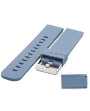Watch Strap Diloy SBR40.05.20 Blue Silicone Blau 18 mm image 2
