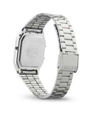 Men Japan Quartz Digital Watch Alarm CASIO AQ-230A-1DMQYES Black Dial 28mm image 5