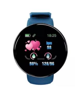 Women Sports Functional Smart watch Quartz Digital Watch Alarm SKMEI D18-BU Černá Dial 43mm
