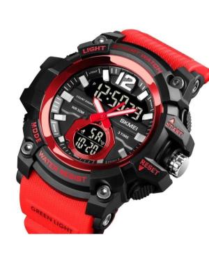 Vyriškas Sportinis Su funkcijomis Kvarcinis Digital Watch Timer SKMEI 1725RD Raudona Dial 56mm image 6
