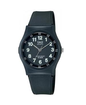 Men Fashion Sports Japan Quartz Analog Watch Q&Q VQ04J004Y Černá Dial 33mm