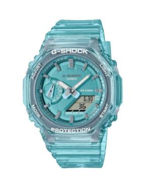 Men Sports Functional Diver Japan Quartz Digital Watch Timer CASIO GMA-S2100SK-2AER G-Shock Modrá Dial 43mm